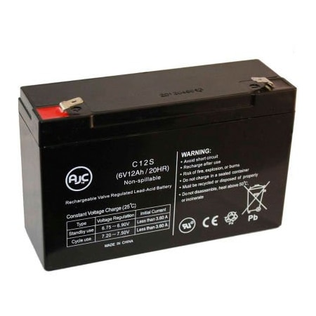AJC¬Æ Datasafe 6HX50 50W 6V 12Ah UPS Battery